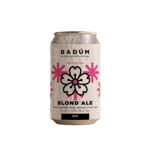 Cerveza Blond Ale sin gluten eco 33cl Lata